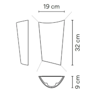 Vibia Break Plus 4118 LED-Außenwandleuchte – Bild 10