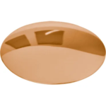 Messing verkupfert, lackiert