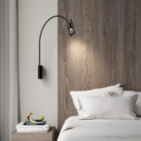 Axolight Bul Bo wall LED-Wandleuchte Schwarz