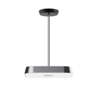 Belux koi-q LED-Pendelleuchte Chrom