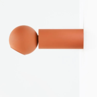 Estiluz COMPASS A-4070 LED-Wandleuchte Terracotta