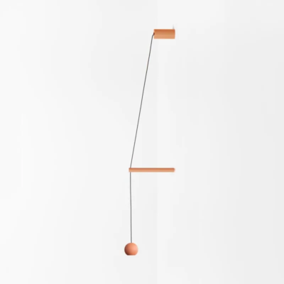 Estiluz COMPASS A-4071 LED-Wandleuchte Terracotta