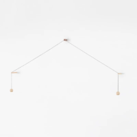 Estiluz COMPASS A-4072 LED-Wandleuchte Beige