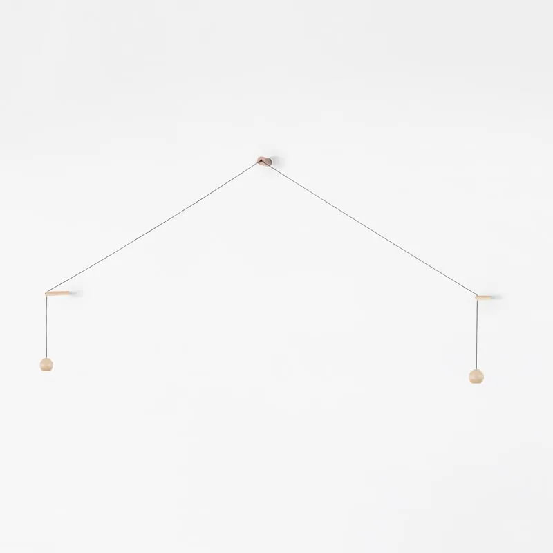 Estiluz COMPASS A-4072 LED-Wandleuchte Beige