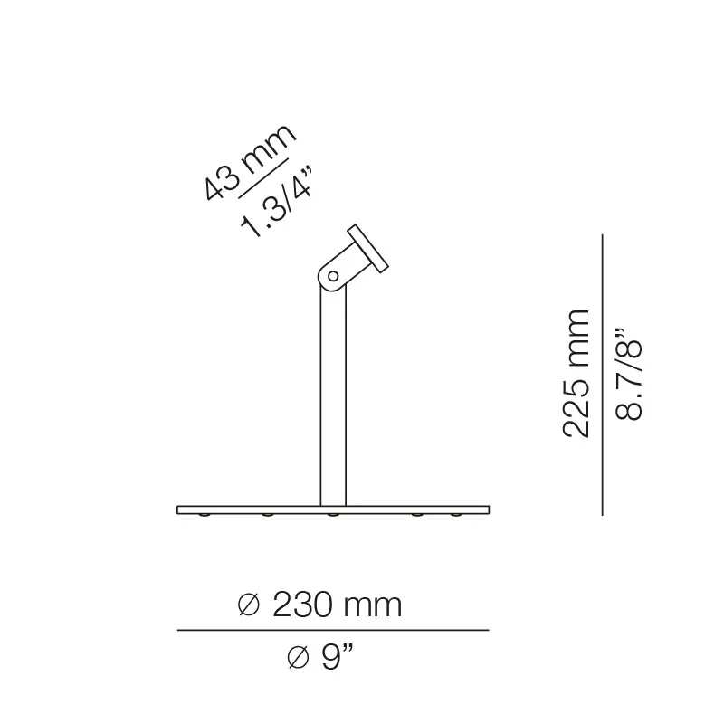 Estiluz MOOD M-4067 LED-Tischleuchte mit Tisch Support – Bild 13