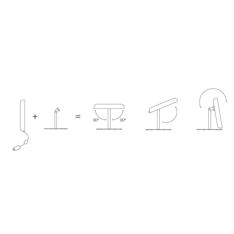 Estiluz MOOD M-4067 LED-Tischleuchte mit Tisch Support – Bild 14