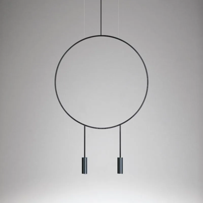 Estiluz Revolta T-3636S LED-Pendelleuchte Schwarz