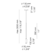 Estiluz Volta T-3534S LED-Pendelleuchte – Bild 8