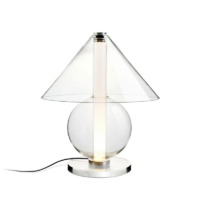 Marset Fragile LED Tischleuchte Transparent