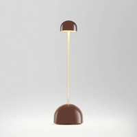 Marset Sips LED Akku-Tischleuchte Braun Gold