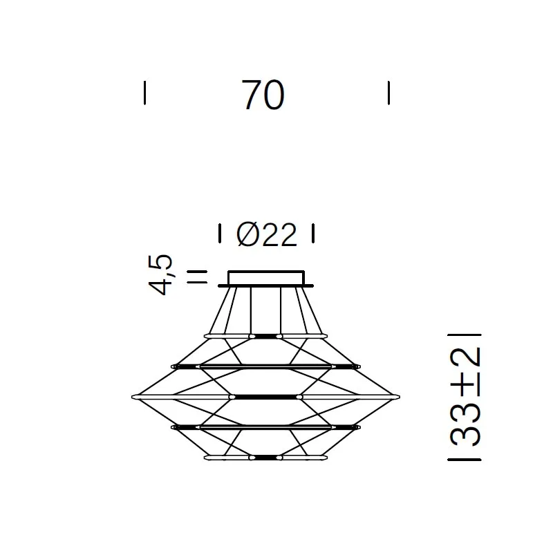 Nemo Drop 5 LED-Pendelleuchte – Bild 4