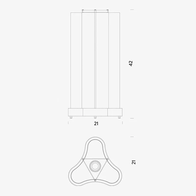 Nemo Lampe Cabanon Tischleuchte – Bild 3
