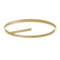 Nemo Zirkol Ceiling 100 LED-Deckenleuchte Gold matt