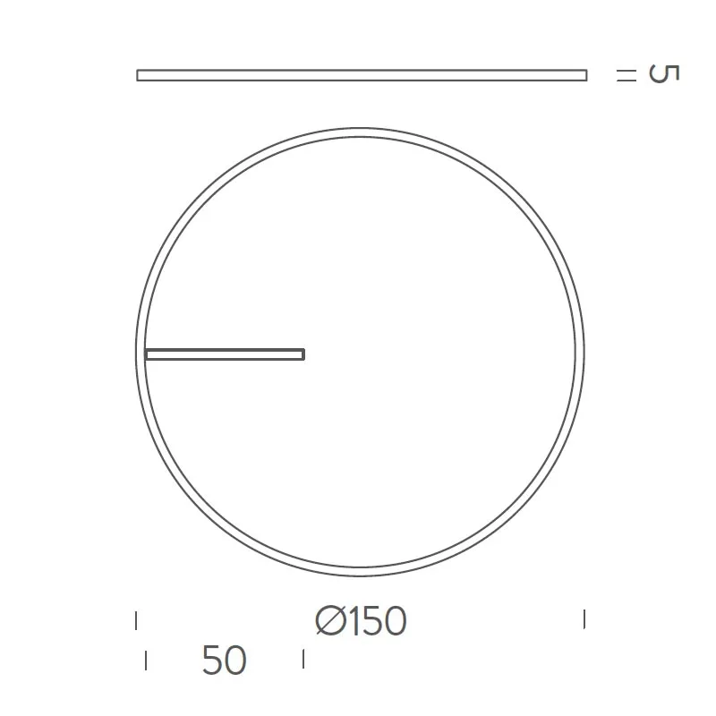 Nemo Zirkol Ceiling 150 LED-Deckenleuchte – Bild 7