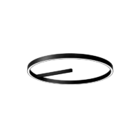 Nemo Zirkol Ceiling 85 LED-Deckenleuchte Schwarz
