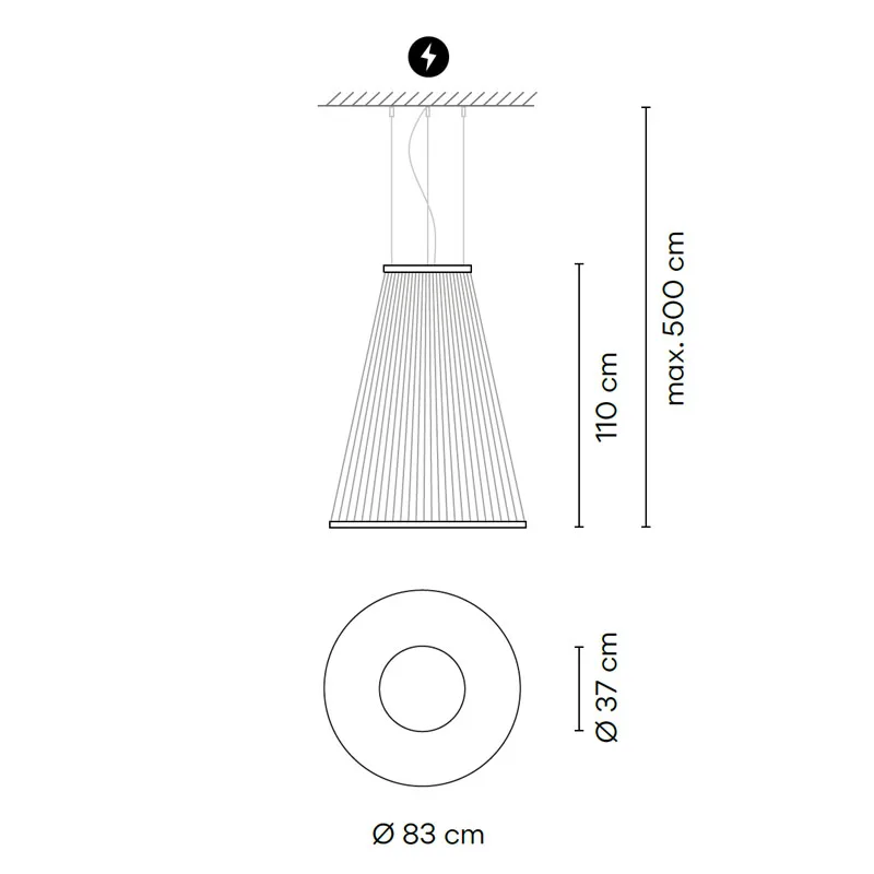Vibia Array 1865 LED-Pendelleuchte – Bild 10