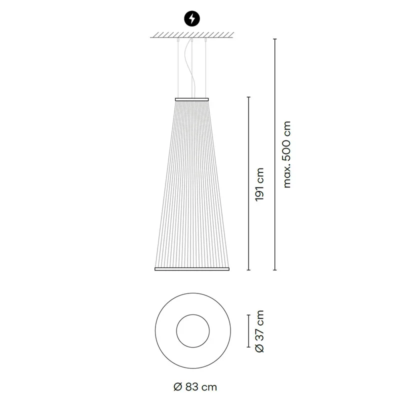 Vibia Array 1870 LED-Pendelleuchte – Bild 10