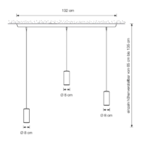 VS Manufaktur P80-3 LED-Pendelleuchte – Bild 6
