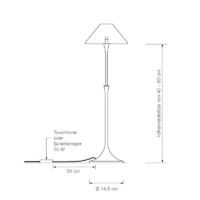 VS Manufaktur TES Tischleuchte – Bild 3