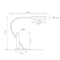 VS Manufaktur TOPAN LED-Tischleuchte – Bild 3