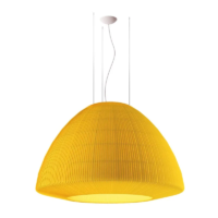 Axolight Bell SP118 Pendelleuchte gelb