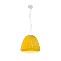 Axolight Bell SP45 Pendelleuchte gelb