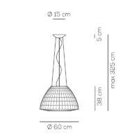 Axolight Bell SP60 Pendelleuchte – Bild 11