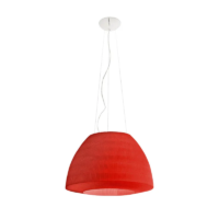 Axolight Bell SP60 Pendelleuchte rot