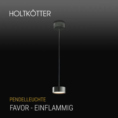 Holtkötter Favor LED-Pendelleuchte 1-flammig