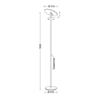 Holtkötter Naxos LED-Deckenfluter – Bild 14