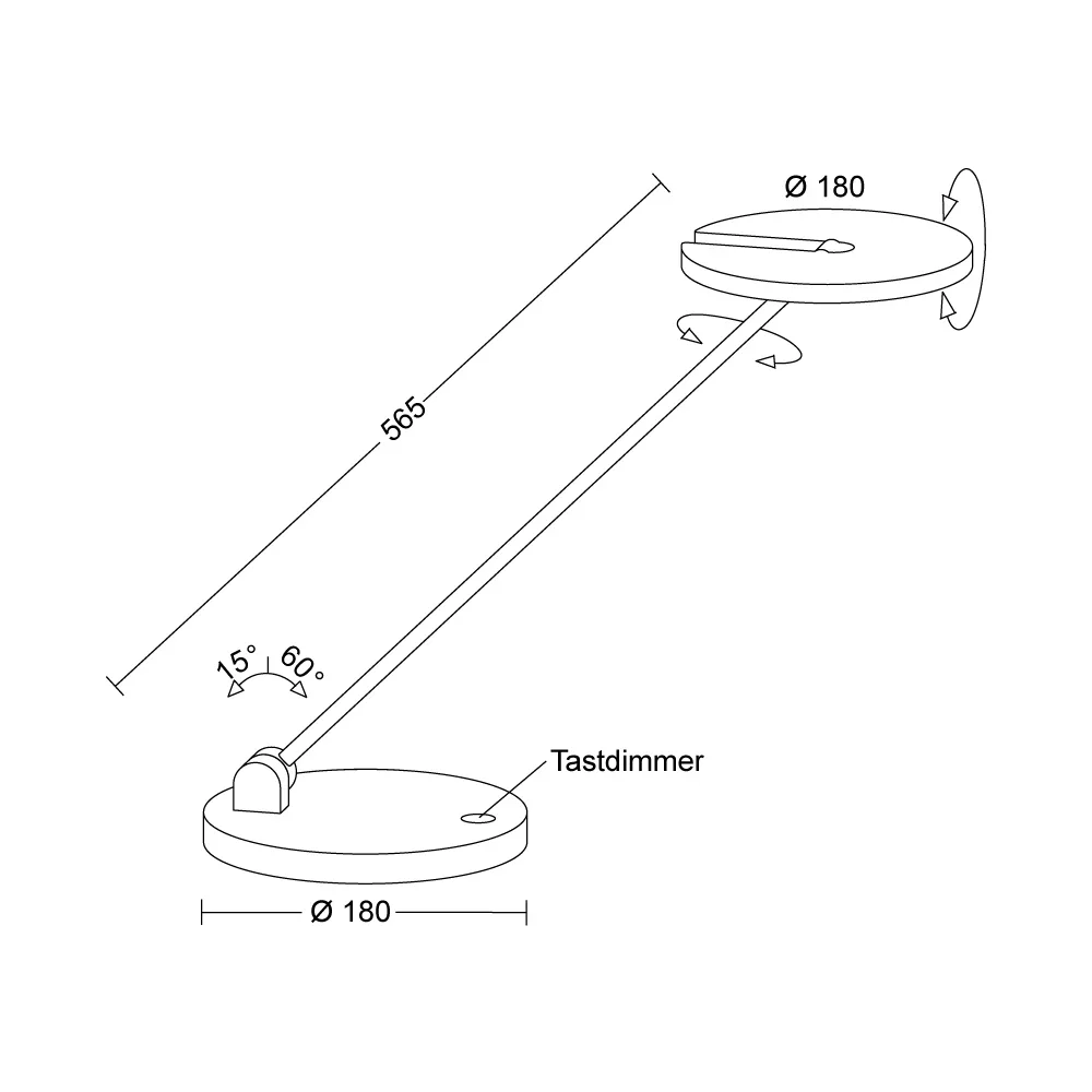 Holtkötter Supernova GT LED-Tischleuchte – Bild 15