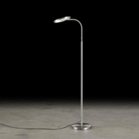 Holtkötter Vince S LED-Stehleuchte Aluminium
