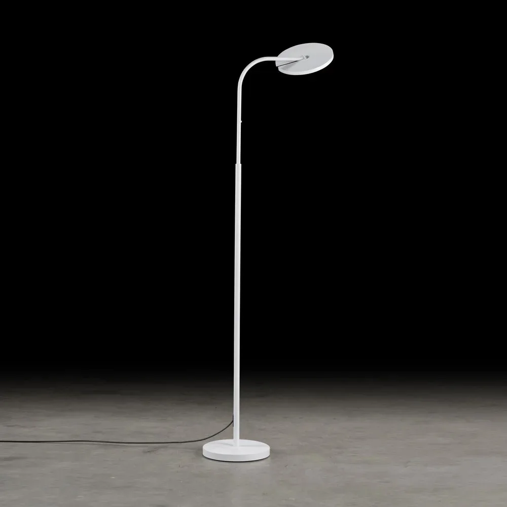Holtkötter Vince S LED-Stehleuchte weiss
