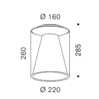 Serien Lighting Drum Ceiling M Long LED-Deckenleuchte – Bild 9