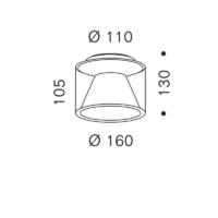 Serien Lighting Drum Ceiling S Short LED-Deckenleuchte – Bild 8