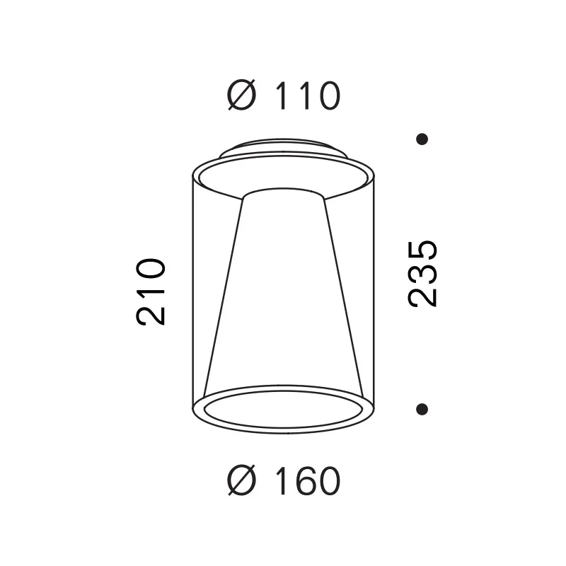 Serien Lighting Drum Ceiling S Long LED-Deckenleuchte – Bild 9