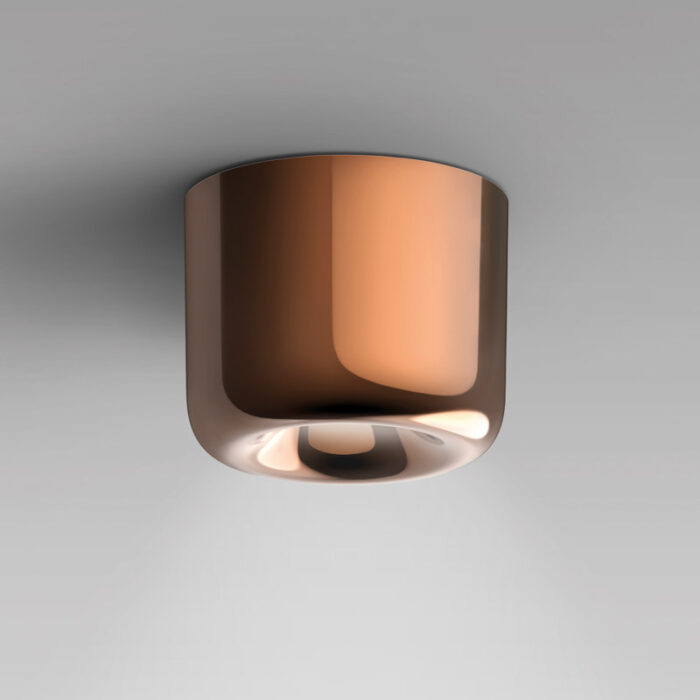 Serien Lighting Cavity LED-Deckenleuchte L Bronze