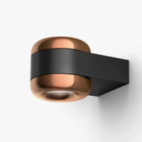 Serien Lighting Cavity Wall S LED-Wandleuchte schwarz bronze