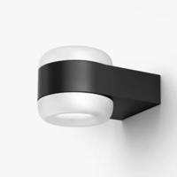 Serien Lighting Cavity Wall S LED-Wandleuchte schwarz weiss