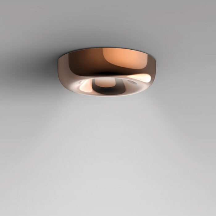 Serien Lighting Cavity Recessed L Deckeneinbauleuchte Bronze