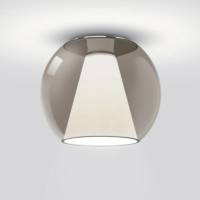 Serien Lighting Draft M LED-Deckenleuchte Ø 34 cm braun