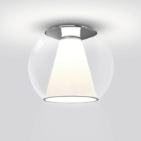 Serien Lighting Draft M LED-Deckenleuchte Ø 34 cm klar