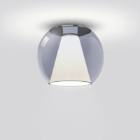 Serien Lighting Draft LED-Deckenleuchte Ø 26 cm blau