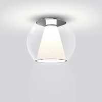 Serien Lighting Draft LED-Deckenleuchte Ø 26 cm klar