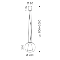 Serien Lighting Draft Rope S LED-Pendelleuchte Ø 26 cm – Bild 14