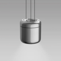 Serien Lighting Cavity Suspension LED-Pendelleuchte aluminiumglanz