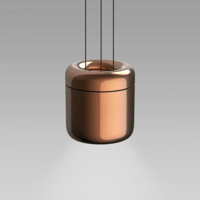 Serien Lighting Cavity Suspension LED-Pendelleuchte bronze finish