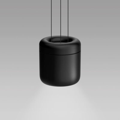 Serien Lighting Cavity Suspension LED-Pendelleuchte schwarz