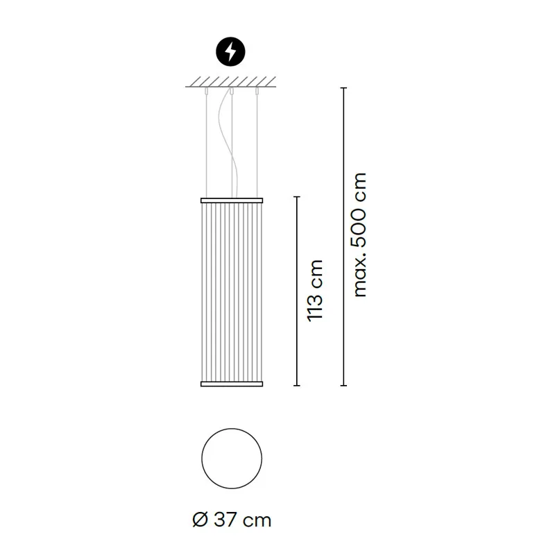 Vibia Array 1805 LED-Pendelleuchte – Bild 10