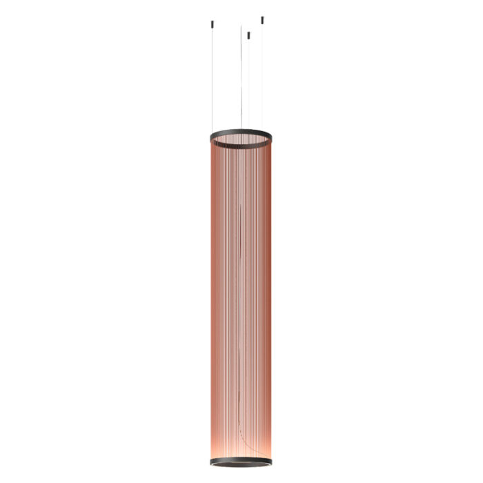 Vibia Array 1810 LED-Pendelleuchte Terra Rot